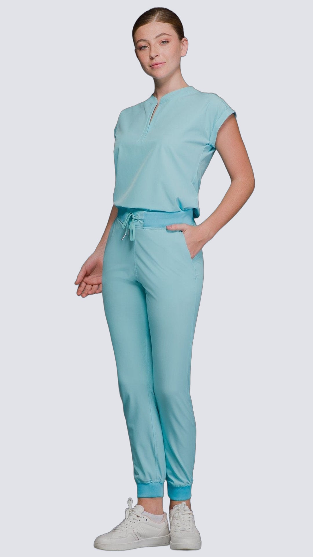 Kanaus® Scrub Casual Aqua | Dama