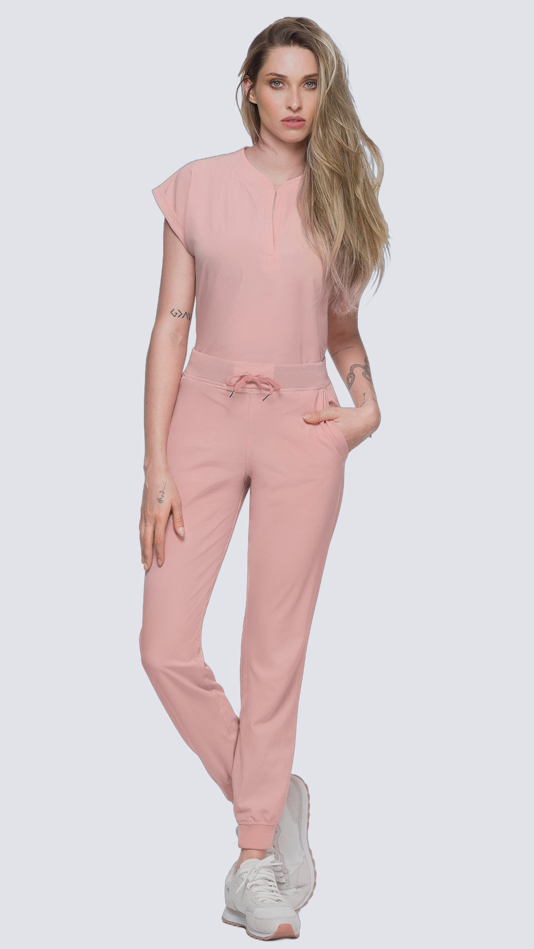 Kanaus® Scrub Casual Baby Pink | Dama