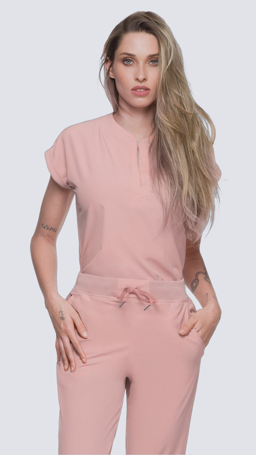 Kanaus® Scrub Casual Baby Pink | Dama