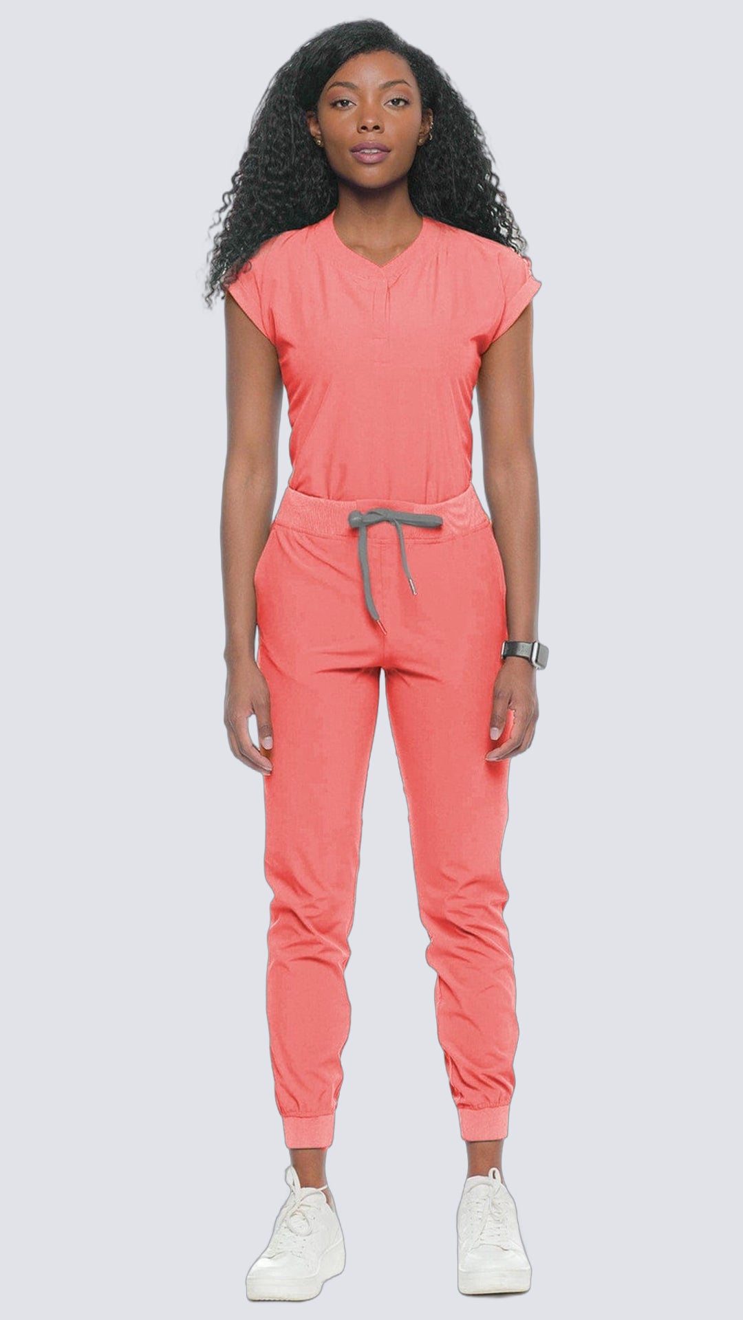 Kanaus® Scrub Casual Coral Orange | Dama