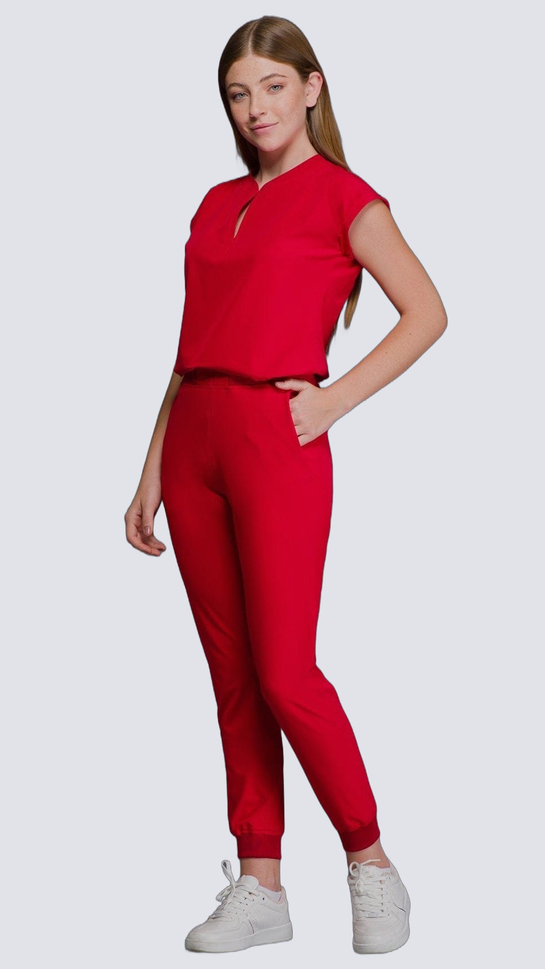 Kanaus® Scrub Casual Red Fire | Dama