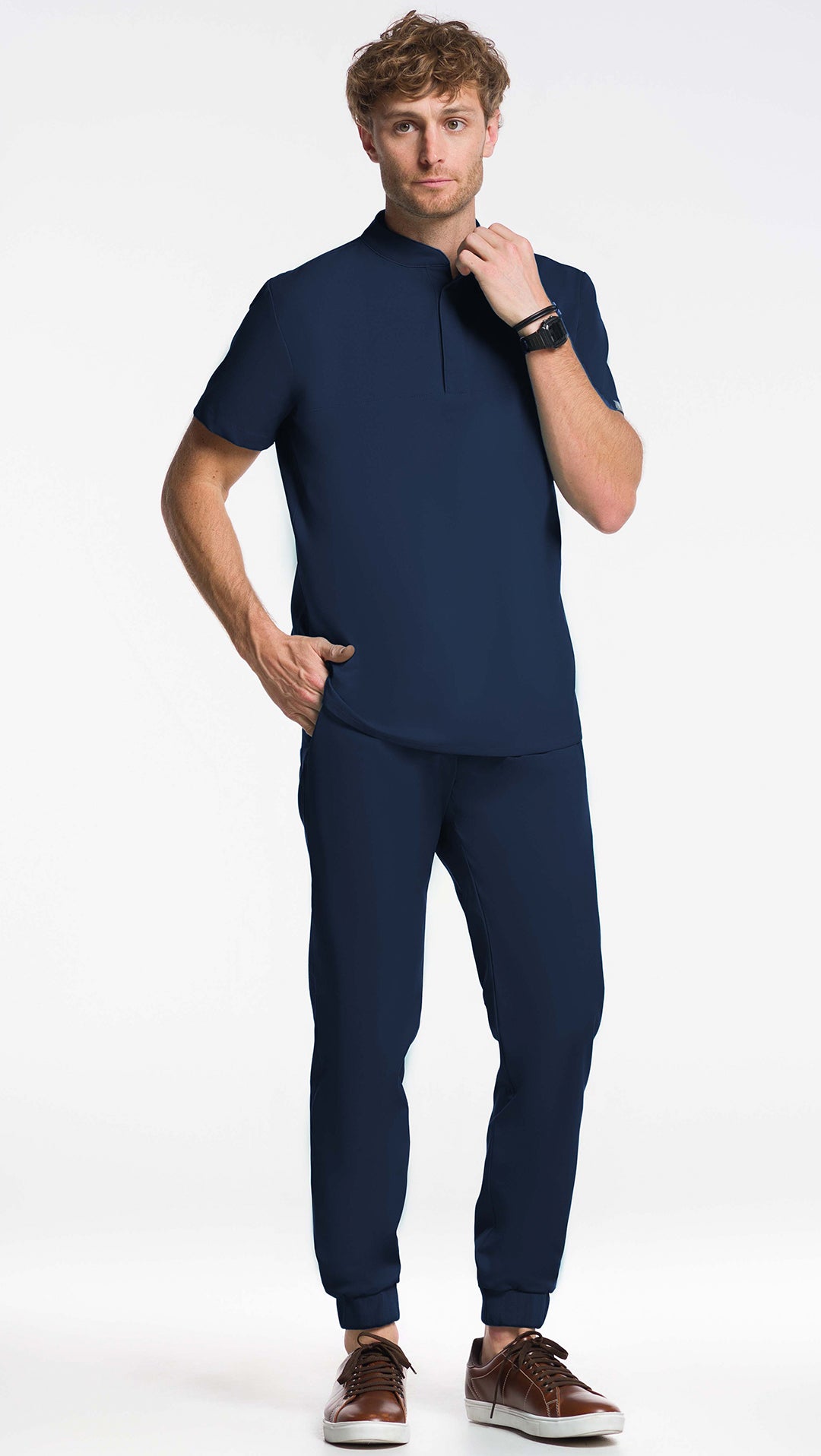 Kanaus® Scrub Casual Mao Loyalty Navy | Caballero