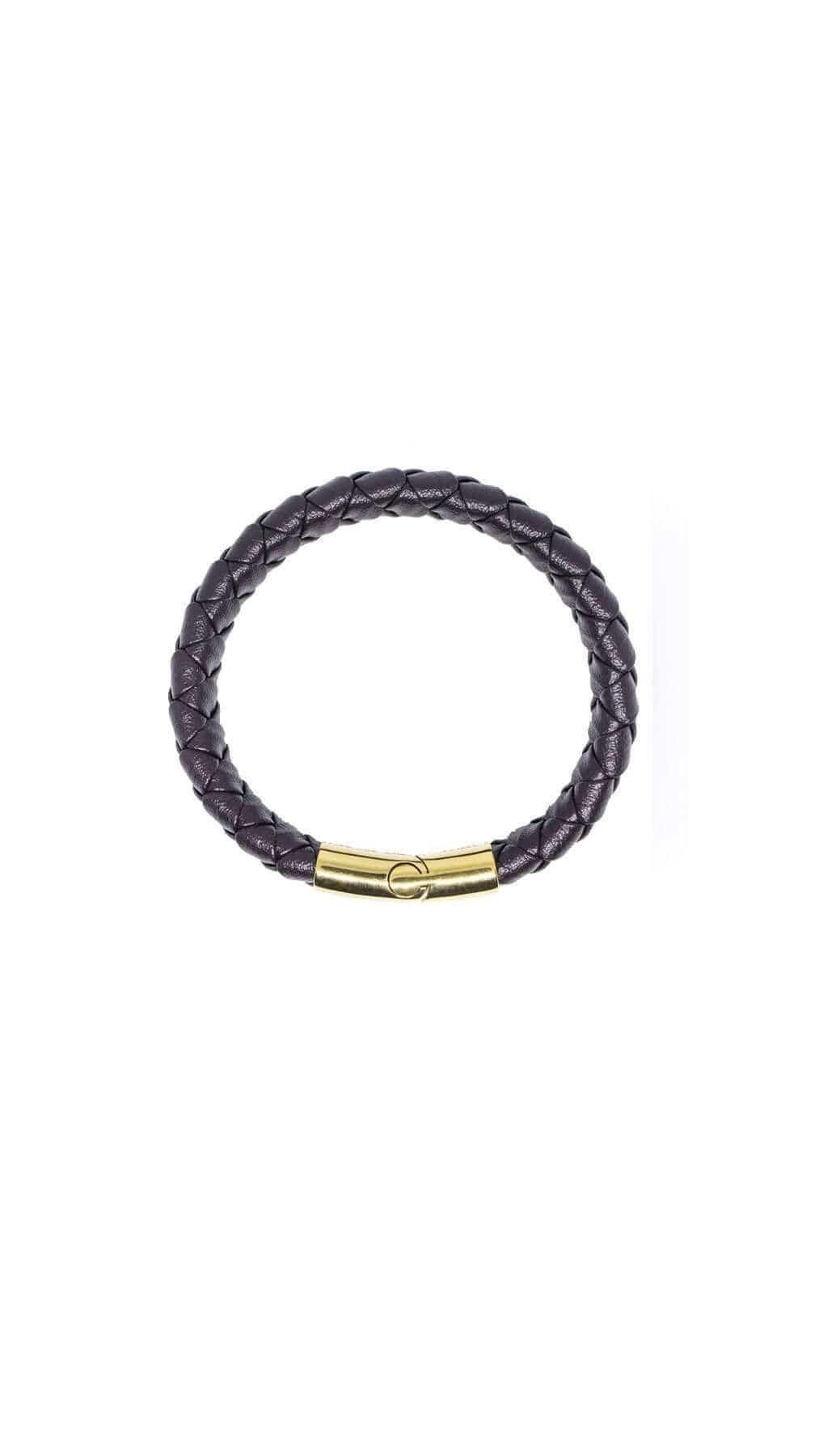 Kanaus Jewelry® Brazalete Gold Braided - Kanaus